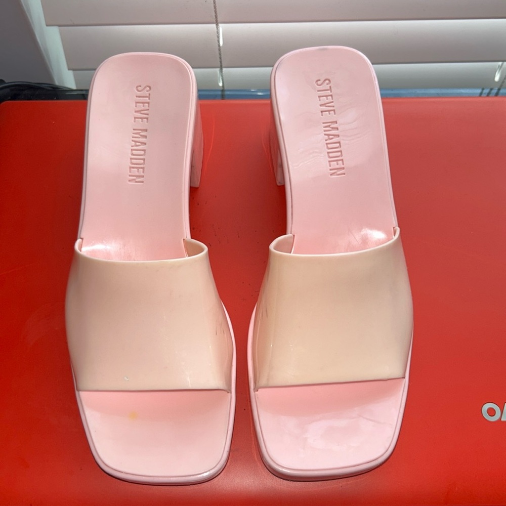 Steve Madden Harlan Pink Sandals‎